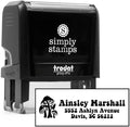Custom Floral Address Stamp | Choose from 12 Designs | Multiple Ink Color by 904Custom