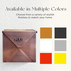 NACH Mailboxes for Outside Wall Mount, Waterproof Mailboxes for Outside - Image 5