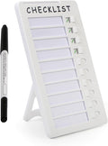 Dry Erase Chore Chart, Standable Whiteboard Checklist Board, Chore Chart by SENWHAL