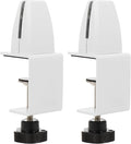 TEHAUX 2pcs Desk Partition Clip Hole Desktop Mount Clamp on Desk Accessories by TEHAUX