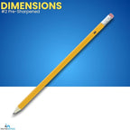 1InTheOffice Pre Sharpened Pencils #2, Pencils - Image 4