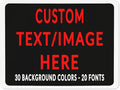 Custom Sign Personalized Custom Metal Sign, Customize by Custom