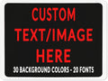 Custom Sign Personalized Custom Metal Sign, Customize by Custom