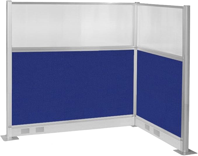 Versare Pre-Configured Hush Panel Electric Cubicle | Workstation Divider Walls by VERSARE