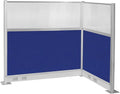 Versare Pre-Configured Hush Panel Electric Cubicle | Workstation Divider Walls by VERSARE