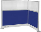 Versare Pre-Configured Hush Panel Electric Cubicle | Workstation Divider Walls by VERSARE