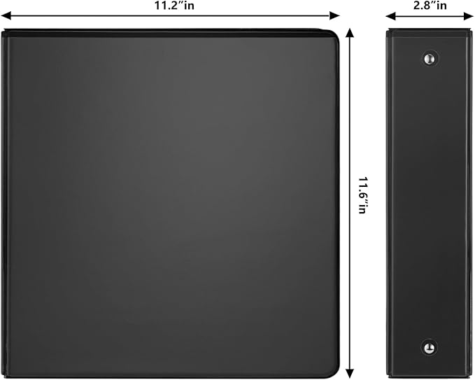 COMIX Sturdy 3 Ring Binder 2 inch - Image 3