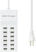 USB Charger Station Block Multiport Charger Hub by FRISATPOW