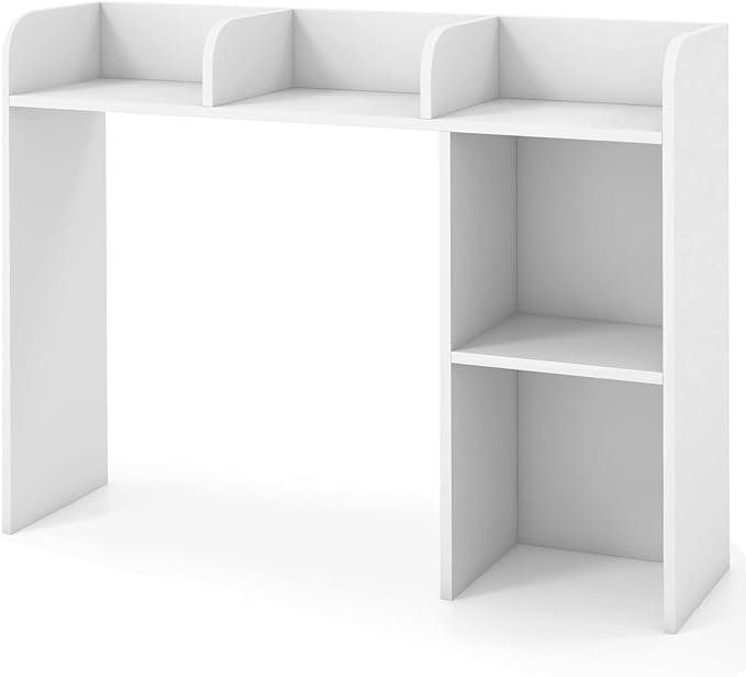 Tangkula Desktop Bookshelf, Countertop Storage Hutch - Image 9