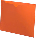 Ecom Folders Orange 11pt Standard Duty Dental File Folder, Letter Size by Ecom+Folders