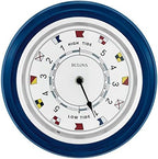 bulova lighted digital clock, model c4891, modern design shown in use