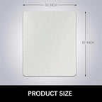 Kuyal Desk Chair Mat for Carpet, Office and Home, Easy Glide, Protects Floors - Image 7
