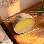 vivilumens sunrise alarm clock for bedroom, white noise, front angle view