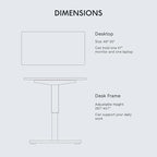FLEXISPOT EN1 One-Piece Standing Desk - Image 5