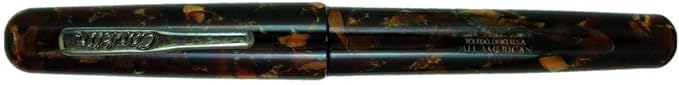 Conklin All American Fountain Pen in Brownstone – Fine Nib, Elegant Brown - Image 2