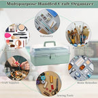 tackle box, 15-inch extra large art storage box, view 9
