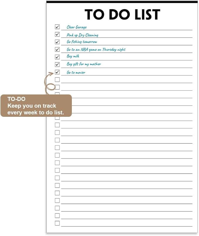 Nokingo To Do List Notepad - Image 4