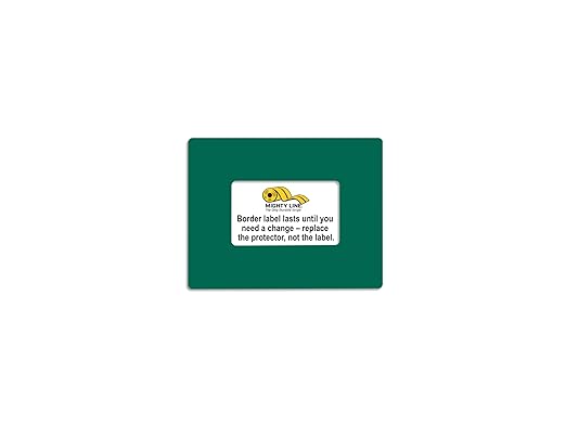 Mighty Line Shield Clear Label Protector Cover Sleeves by MightyLine