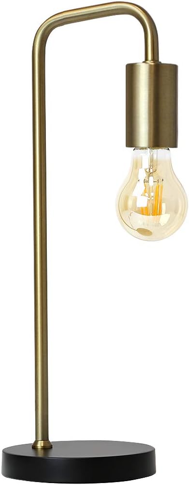 O’Bright Industrial Desk Lamp, 100% Metal Lamp, UL Certified Ceramic E26 Socket by OBright