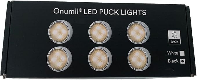 LED Puck Lights with Remote Battery Operated Under Cabinet Lighting Wireless - Image 7