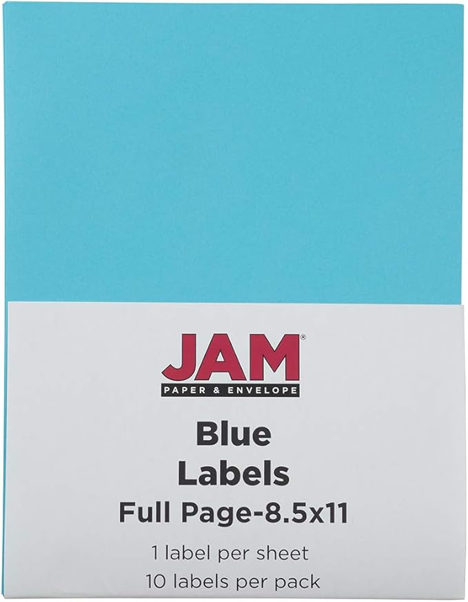 JAM PAPER Full Sheet Shipping Labels - Image 5