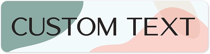 Custom Sign, Custom Street Sign, 11 Font Colors, 13 Font Styles, 4 Hole Options by MySignCenter