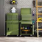 dreamade 5-drawer tool chest combo, rolling tool cabinet, view 9