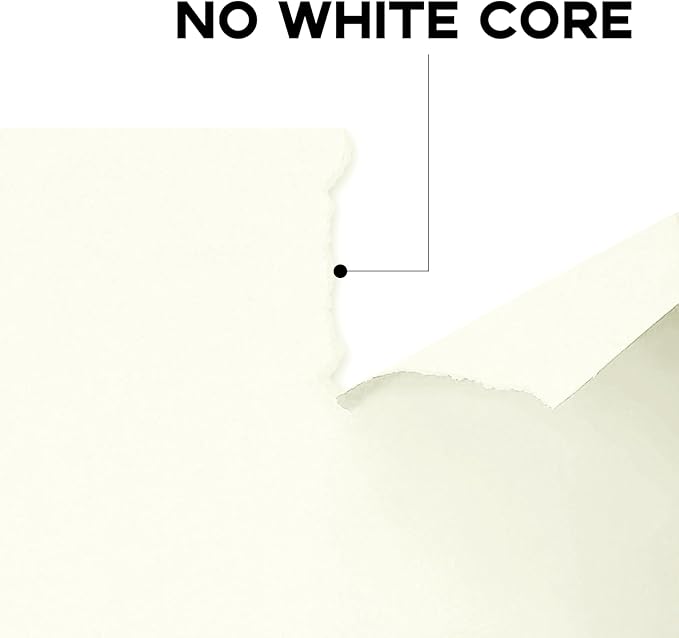 110lb Cream Cardstock, Goefun 100 Sheets Ivory Cardstock Paper 300 GSM Thick - Image 3