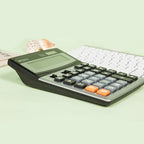 M&G Desk Calculator 12 Digit Extra Large LCD Display Calculators, Dual Solar - Image 7