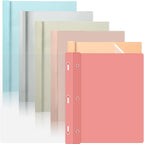 6 PCS Retro Plastic Report Covers by gisgfim