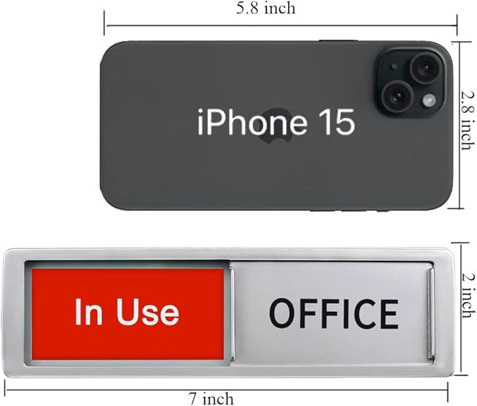 Office In Use/Available Magnetic Door Sign - Image 2