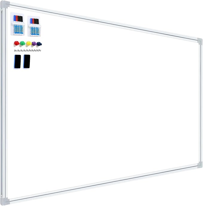 4'x8' WhiteBoard Magnetic Dry Erase White Board by H-Qprobd