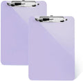 TFDLCG zm 2 PCS Purple Clipboard by TFDLCGzm