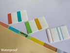 ELII 500 PCS Tabs 2 Inch Book Tabs Sticky Index Tabs, Page Markers File Tabs - Image 6