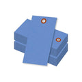SmartSign 4.75 x 2.375 inch “Blue” Blank Tyvek Shipping Tags by SmartSign