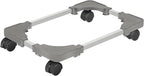 Liitrton Mobile CPU Stand with 4 Locking Casters, Ventilated PC Tower Stand by Liitrton