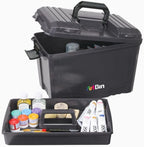 artbin sidekick xl carrying case with handle, black, main product view