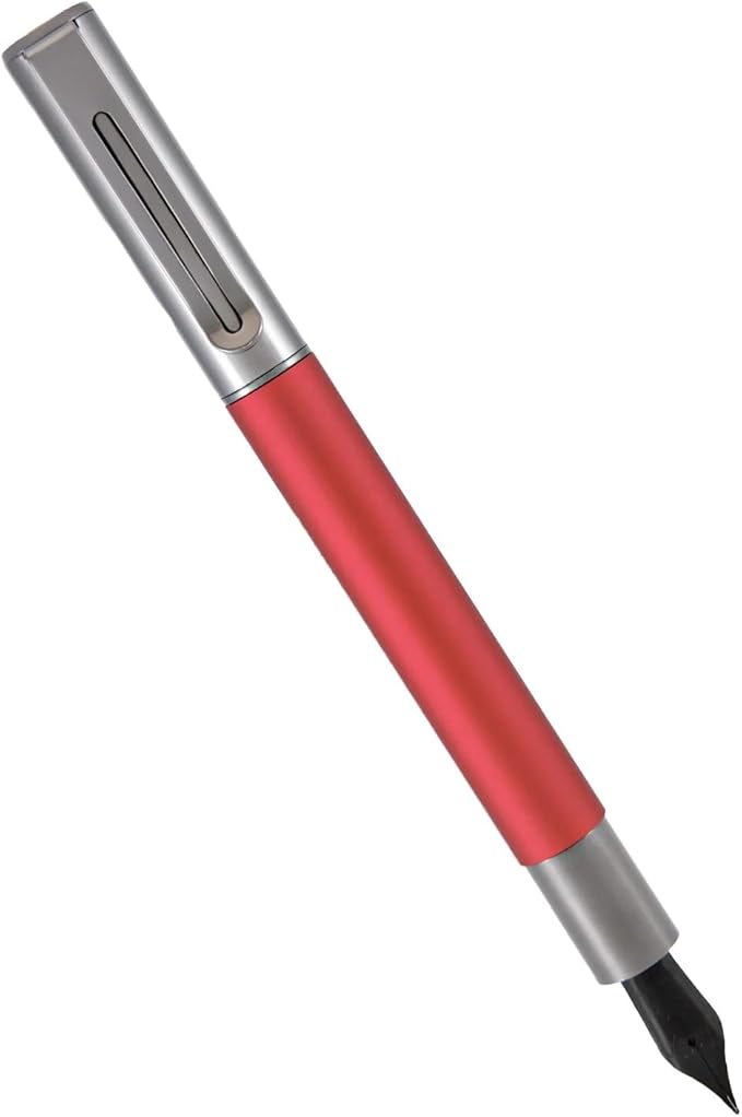 Monteverde USA Ritma Fountain Pen in Red – Medium Nib, Balanced JoWo Stainless - Image 3