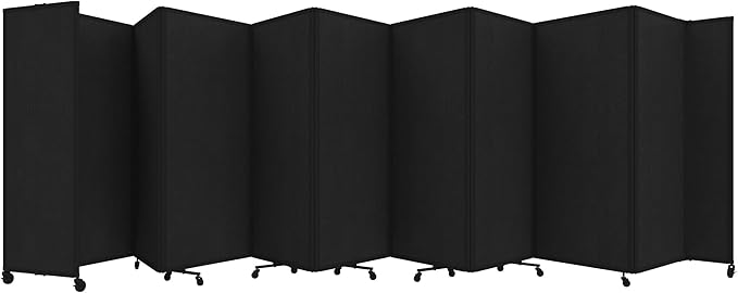 Versare Room Divider 360 Portable Wall Partition | Folding Panels | Large by VERSARE