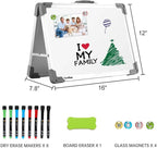 Small Dry Erase White Board – TANKEE Magnetic Desktop Foldable Whiteboard - Image 5