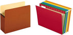 Pendaflex Expanding File Pockets Letter Size 10pk + Hanging Folders Letter Size 25pk - 5.25" Expansion, Reinforced, Assorted Colors