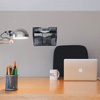 EASEPRES 3 Pocket Mesh Hanging Wall File Organizer, Wall Mounted Mail Paper - Image 5
