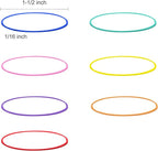 JIKIOU Multicolor Rubber Bands for School Home Office - Image 3