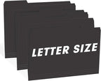 File Folder, RAZCC 100 Pack 1/3 Cut Tab File Folders Letter Size, Folders - Image 6