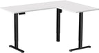 VIVO Electric Corner 63 x 55 inch L-Shaped Standing Desk, Memory Height - Image 9