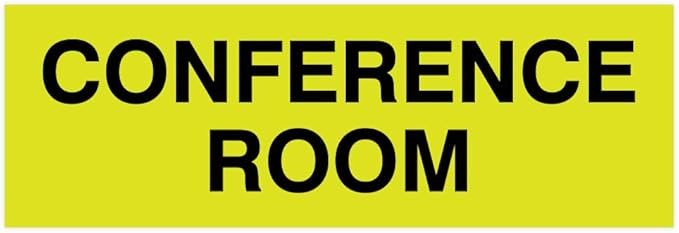 Signs ByLITA Basic Conference Room Sign by SignsByLITA