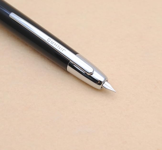 JINHAO 20 Press Fountain Pen, Retractable Capless Resin Pen - Image 2