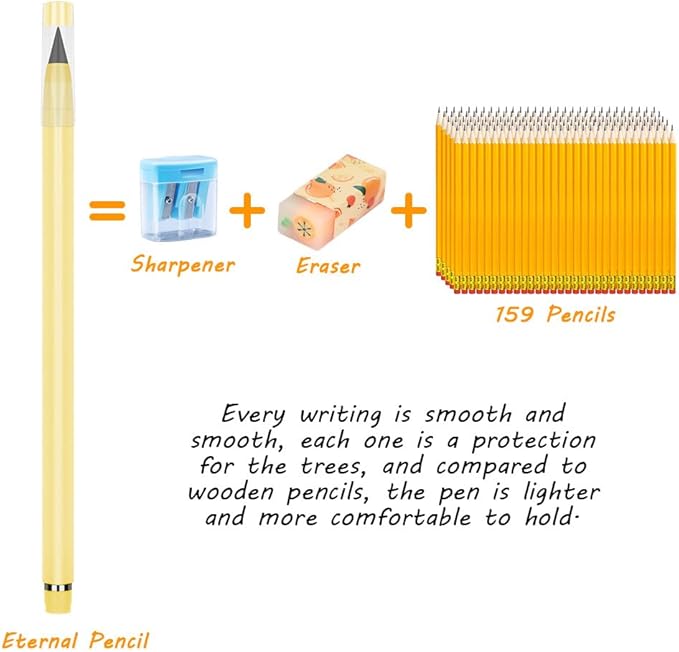 HOTUT Infinity Pencil, NO-Sharpening Pencils - Image 4
