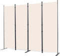 CHOSENM Room Divider, 4 Panel Folding Privacy Screens by CHOSENM