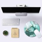 IMAYONDIA Teal Turquoise Mouse Pad Green, Luxury Small Luxury Womens Mouse Pads - Image 6